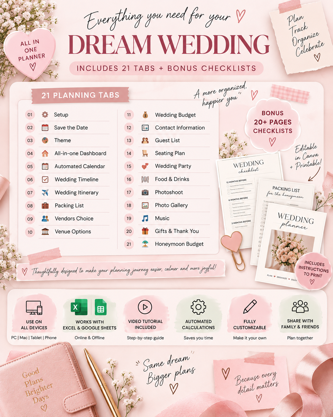 The All-in-One Wedding Planner